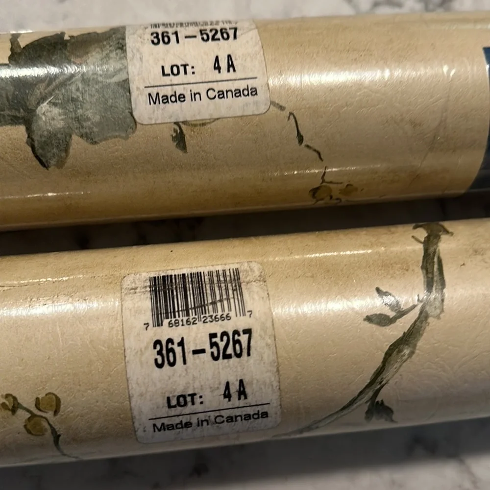 Norwall Wallpaper Leaf Pattern Two Unopened Rolls